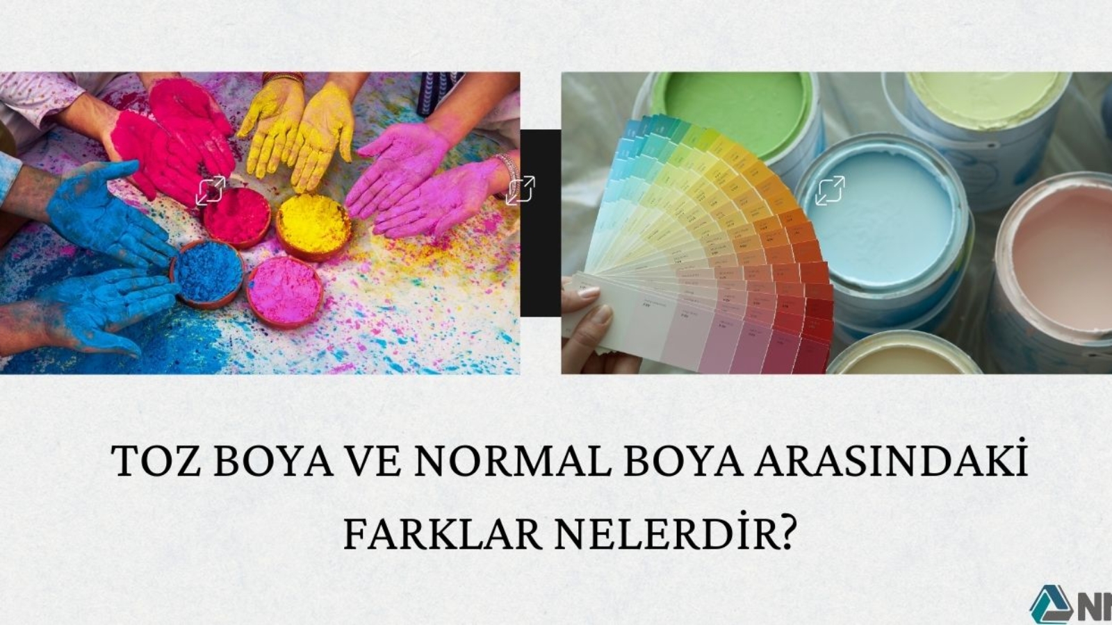 Toz Boya Ve Normal Boya Arasındaki Farklar Nelerdir?