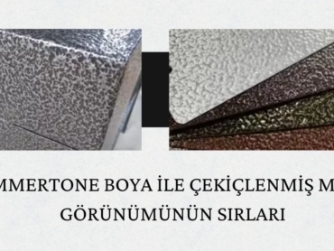Hammertone Boya İle Çekiçlenmiş Metal Görünümünün Sırları