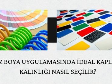 Toz Boya Uygulamasında İdeal Kaplama Kalınlığı Nasıl Seçilir?